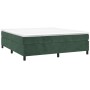 Estructura de cama de terciopelo verde 200x200 cm de vidaXL, Camas y somieres - Ref: Foro24-3121141, Precio: 161,34 €, Descue...