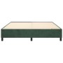 Estructura de cama de terciopelo verde 200x200 cm de vidaXL, Camas y somieres - Ref: Foro24-3121141, Precio: 161,34 €, Descue...