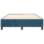 Blue velvet bed frame 140x200 cm by vidaXL, Beds and slatted bases - Ref: Foro24-3121124, Price: 129,08 €, Discount: %