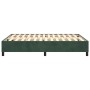 Estructura de cama de terciopelo verde 140x200 cm de vidaXL, Camas y somieres - Ref: Foro24-3121123, Precio: 145,14 €, Descue...