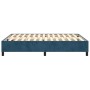 Blue velvet bed frame 140x200 cm by vidaXL, Beds and slatted bases - Ref: Foro24-3121124, Price: 129,08 €, Discount: %