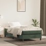 Estructura de cama de terciopelo verde 90x190 cm de vidaXL, Camas y somieres - Ref: Foro24-3120745, Precio: 87,88 €, Descuent...