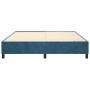 Blauer Samtbettrahmen 160x200 cm von vidaXL, Betten und Lattenroste - Ref: Foro24-3121130, Preis: 120,87 €, Rabatt: %