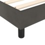 Estructura de cama de terciopelo gris oscuro 100x200 cm de vidaXL, Camas y somieres - Ref: Foro24-3120755, Precio: 84,52 €, D...