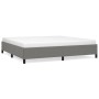 Dark gray fabric bed frame 200x200 cm by vidaXL, Beds and slatted bases - Ref: Foro24-347091, Price: 148,49 €, Discount: %