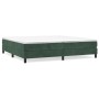 Estructura de cama de terciopelo verde 200x200 cm de vidaXL, Camas y somieres - Ref: Foro24-3120793, Precio: 109,55 €, Descue...