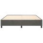 Estructura de cama de terciopelo gris oscuro 180x200 cm de vidaXL, Camas y somieres - Ref: Foro24-3121139, Precio: 149,16 €, ...