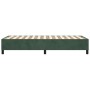 Green velvet bed frame 100x200 cm by vidaXL, Beds and slatted bases - Ref: Foro24-3121105, Price: 102,63 €, Discount: %