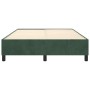 Estructura de cama de terciopelo verde 140x190 cm de vidaXL, Camas y somieres - Ref: Foro24-3121117, Precio: 115,54 €, Descue...