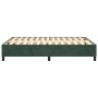 Estructura de cama de terciopelo verde 140x190 cm de vidaXL, Camas y somieres - Ref: Foro24-3121117, Precio: 115,54 €, Descue...