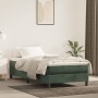 Green velvet bed frame 100x200 cm by vidaXL, Beds and slatted bases - Ref: Foro24-3120757, Price: 90,75 €, Discount: %