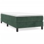 Green velvet bed frame 100x200 cm by vidaXL, Beds and slatted bases - Ref: Foro24-3120757, Price: 90,75 €, Discount: %