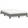 Estructura de cama de tela gris oscuro 120x200 cm de vidaXL, Camas y somieres - Ref: Foro24-346705, Precio: 94,53 €, Descuent...