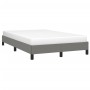 Estructura de cama de tela gris oscuro 120x200 cm de vidaXL, Camas y somieres - Ref: Foro24-346705, Precio: 94,53 €, Descuent...