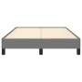 Estructura de cama de tela gris oscuro 120x200 cm de vidaXL, Camas y somieres - Ref: Foro24-346705, Precio: 94,53 €, Descuent...