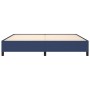 Blue taupe gray fabric bed frame 200x200 cm by vidaXL, Beds and slatted bases - Ref: Foro24-347096, Price: 162,85 €, Discount: %