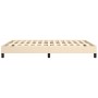 Cream fabric bed frame 140x200 cm by vidaXL, Beds and slatted bases - Ref: Foro24-346725, Price: 105,73 €, Discount: %