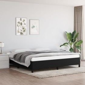 Light gray fabric bed frame 200x200 cm by vidaXL, Beds and slatted bases - Ref: Foro24-347092, Price: 147,73 €, Discount: %