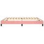 Estructura de cama de terciopelo rosa 200x200 cm de vidaXL, Camas y somieres - Ref: Foro24-3120795, Precio: 109,78 €, Descuen...