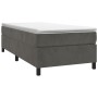 Estructura de cama de terciopelo gris oscuro 80x200 cm de vidaXL, Camas y somieres - Ref: Foro24-3121085, Precio: 89,01 €, De...