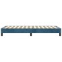 Blue velvet bed frame 80x200 cm by vidaXL, Beds and slatted bases - Ref: Foro24-3120740, Price: 86,99 €, Discount: %