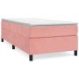 Estructura de cama box spring terciopelo rosa 90x190 cm de vidaXL, Camas y somieres - Ref: Foro24-3121095, Precio: 91,71 €, D...