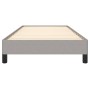 Estructura de cama de tela gris claro 90x200 cm de vidaXL, Camas y somieres - Ref: Foro24-346688, Precio: 75,48 €, Descuento: %