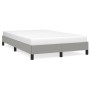 Estructura de cama de tela gris claro 120x200 cm de vidaXL, Camas y somieres - Ref: Foro24-346704, Precio: 94,07 €, Descuento: %