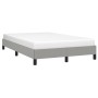 Light gray fabric bed frame 120x200 cm by vidaXL, Beds and slatted bases - Ref: Foro24-346704, Price: 94,07 €, Discount: %