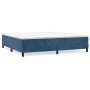 Blue velvet bed frame 200x200 cm by vidaXL, Beds and slatted bases - Ref: Foro24-3120794, Price: 109,78 €, Discount: %