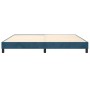 Blue velvet bed frame 200x200 cm by vidaXL, Beds and slatted bases - Ref: Foro24-3120794, Price: 109,78 €, Discount: %