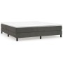 Estructura de cama de terciopelo gris oscuro 160x200 cm de vidaXL, Camas y somieres - Ref: Foro24-3120779, Precio: 100,05 €, ...