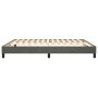 Estructura de cama de terciopelo gris oscuro 160x200 cm de vidaXL, Camas y somieres - Ref: Foro24-3120779, Precio: 100,05 €, ...