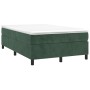 Dark green velvet box spring bed frame 120x200cm by vidaXL, Beds and slatted bases - Ref: Foro24-3121111, Price: 140,99 €, Di...