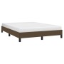 Brown fabric bed frame 140x200 cm by vidaXL, Beds and slatted bases - Ref: Foro24-346723, Price: 96,79 €, Discount: %