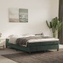 Estructura de cama de terciopelo verde 140x190 cm de vidaXL, Camas y somieres - Ref: Foro24-3120769, Precio: 101,92 €, Descue...