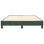 Estructura de cama de terciopelo verde 140x190 cm de vidaXL, Camas y somieres - Ref: Foro24-3120769, Precio: 101,92 €, Descue...