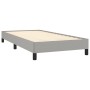 Light gray fabric bed frame 100x200 cm by vidaXL, Beds and slatted bases - Ref: Foro24-346696, Price: 82,56 €, Discount: %