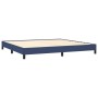 Blue taupe gray fabric bed frame 200x200 cm by vidaXL, Beds and slatted bases - Ref: Foro24-346750, Price: 110,61 €, Discount: %