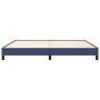 Blue taupe gray fabric bed frame 200x200 cm by vidaXL, Beds and slatted bases - Ref: Foro24-346750, Price: 110,61 €, Discount: %