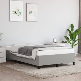 Light gray fabric bed frame 120x200 cm by vidaXL, Beds and slatted bases - Ref: Foro24-347050, Price: 127,07 €, Discount: %