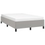 Estructura de cama de tela gris claro 120x200 cm de vidaXL, Camas y somieres - Ref: Foro24-347050, Precio: 124,40 €, Descuent...