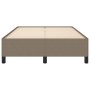 Estructura de cama de tela gris taupe 120x200 cm de vidaXL, Camas y somieres - Ref: Foro24-347054, Precio: 141,06 €, Descuent...