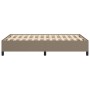 Estructura de cama de tela gris taupe 120x200 cm de vidaXL, Camas y somieres - Ref: Foro24-347054, Precio: 141,06 €, Descuent...