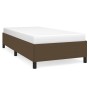 Estructura de cama de tela marrón 80x200 cm de vidaXL, Camas y somieres - Ref: Foro24-347021, Precio: 93,40 €, Descuento: %