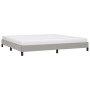 Light gray fabric bed frame 200x200 cm by vidaXL, Beds and slatted bases - Ref: Foro24-346744, Price: 114,99 €, Discount: %