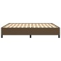 Estructura de cama tela marrón oscuro 180x200 cm de vidaXL, Camas y somieres - Ref: Foro24-347085, Precio: 150,32 €, Descuent...