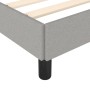 Light gray fabric bed frame 180x200 cm by vidaXL, Beds and slatted bases - Ref: Foro24-346736, Price: 109,26 €, Discount: %