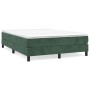 Estructura de cama de terciopelo verde 140x200 cm de vidaXL, Camas y somieres - Ref: Foro24-3120775, Precio: 95,82 €, Descuen...