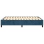 Blue velvet bed frame 140x190 cm by vidaXL, Beds and slatted bases - Ref: Foro24-3121118, Price: 124,86 €, Discount: %